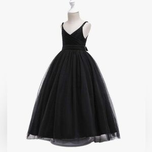 Glamulice Girls Spaghetti Strap Tulle Dress, Size 170 (14 yrs)